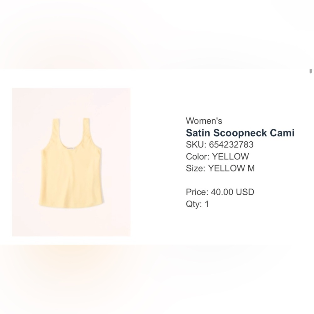 ABERCROMBIE SCOOP NECK - Picture 2 of 3
